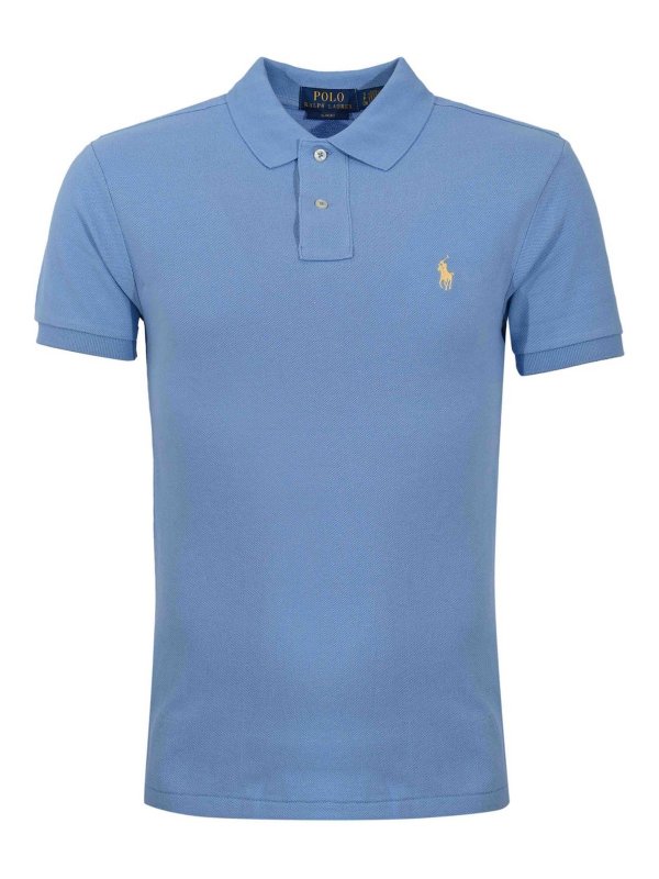 POLO RALPH LAUREN: ポロシャツ - ポロシャツ - ブルー