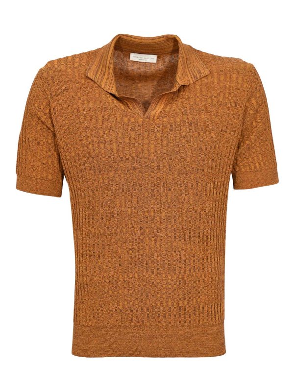 ROBERTO COLLINA: Polos - Polo - Multicolor