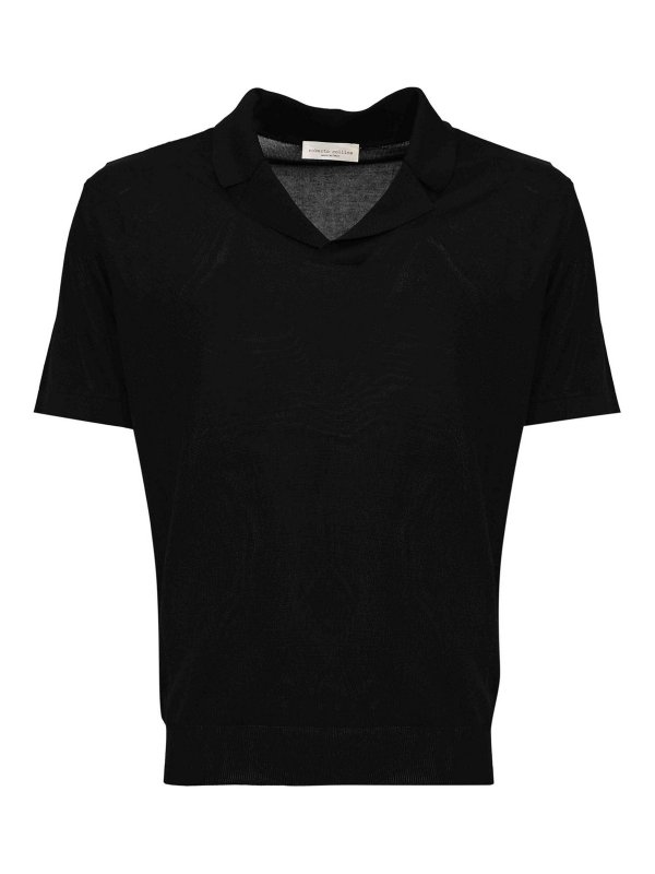 ROBERTO COLLINA: Polos  - Polo - Noir