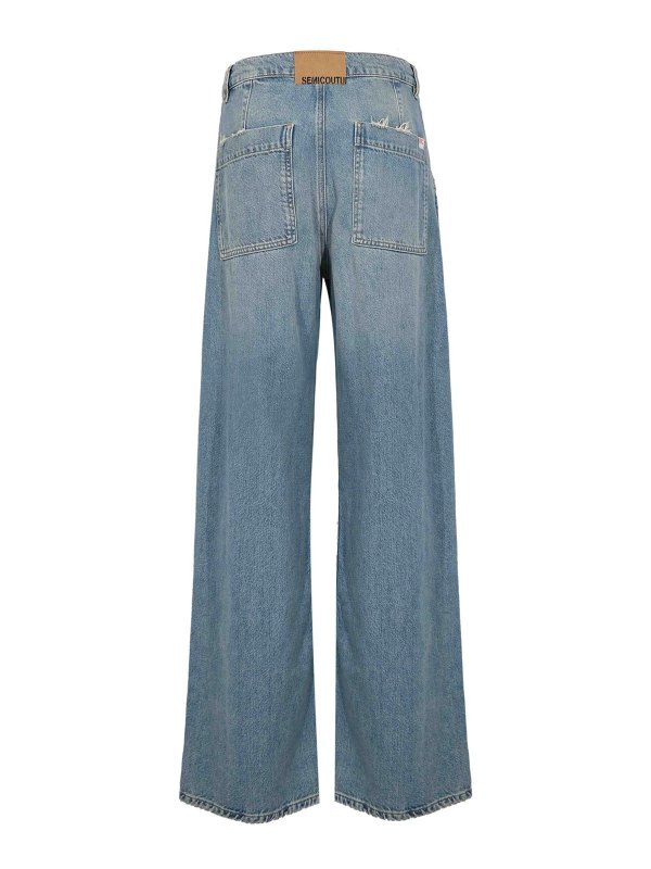 Semicouture: Jeans Rectos online - Vaqueros Rectos - Denim