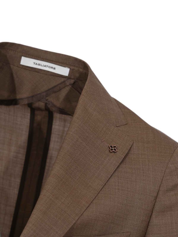 The Best Shops TAGLIATORE: Vestes de costume - Blazer - Marron
