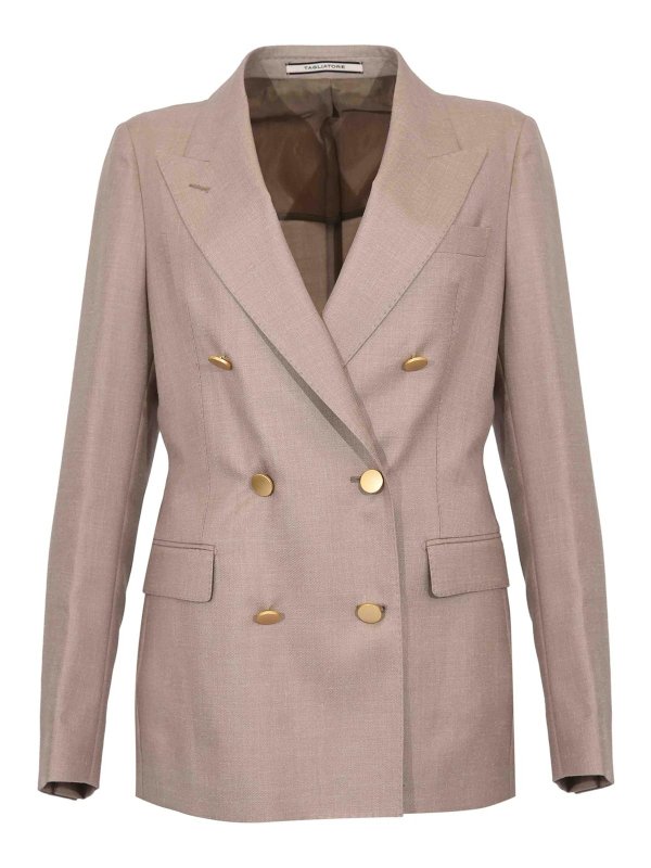 TAGLIATORE: blazers - Double-breasted Parigi jacket