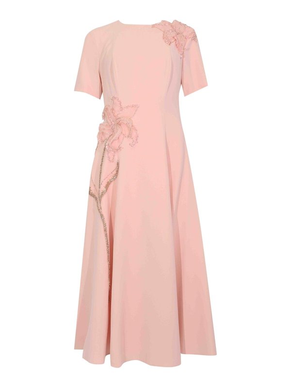 TARIK EDIZ : Robes - Jupe Midi - Rose