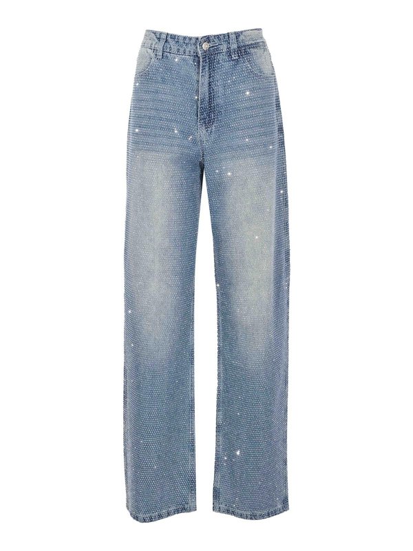 TWENTY FOURHAITCH: Jeans Rectos - Vaqueros Rectos - Denim