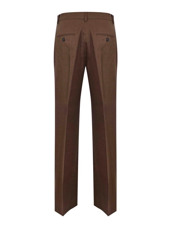 WEEKEND MAX MARA: カジュアルトラウザー online - カジュアルパンツ - ダークブラウン