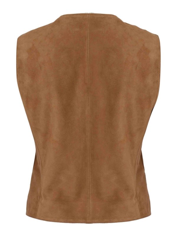 WEEKEND MAX MARA: レザージャケット online - レザージャケット - ブラウン