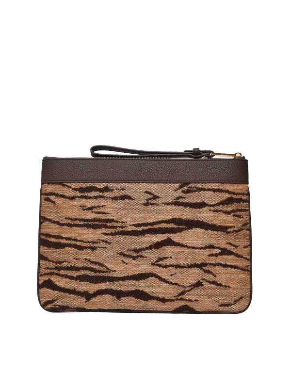 The Best Shops ELISABETTA FRANCHI: クラッチバッグ - クラッチバッグ - キャメル