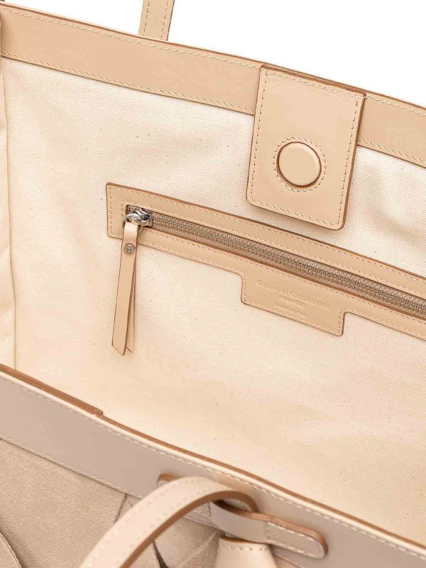 The Best Shops GIANNI CHIARINI: トートバッグ - トートバッグ - ヌードカラー