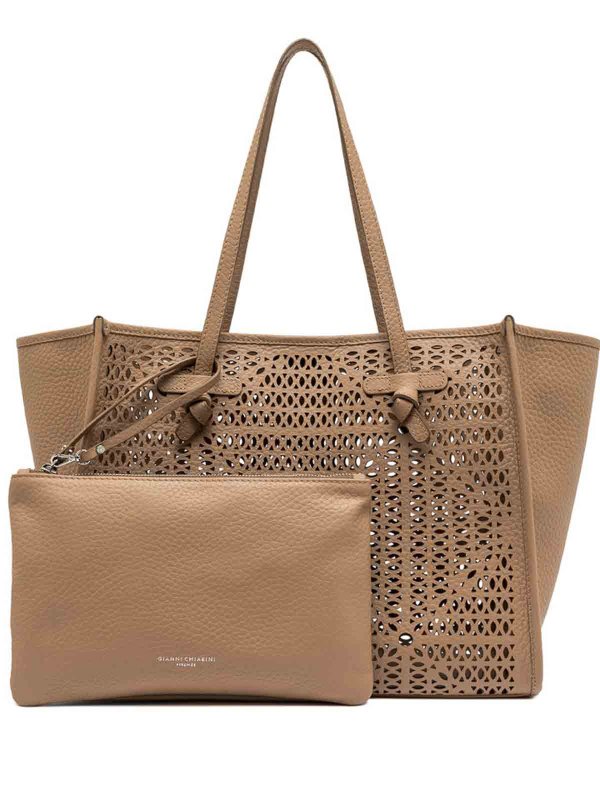トートバッグ - ブラウン shop online: GIANNI CHIARINI