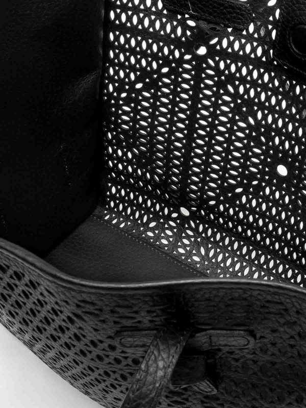 The Best Shops GIANNI CHIARINI: トートバッグ - トートバッグ - 黒