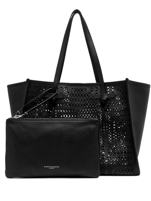 トートバッグ - 黒 shop online: GIANNI CHIARINI