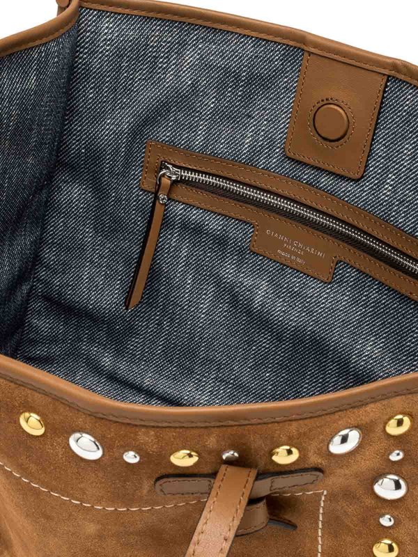 The Best Shops GIANNI CHIARINI: トートバッグ - トートバッグ - ブラウン