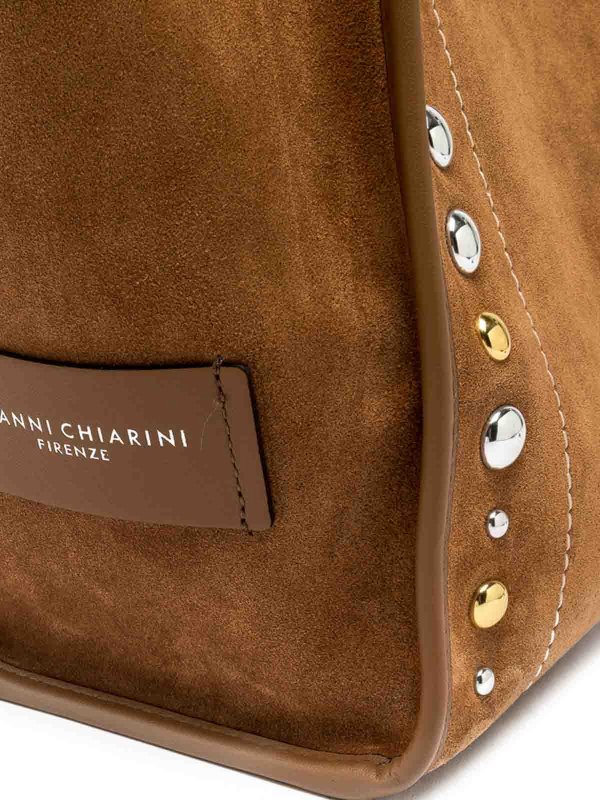 トートバッグ - ブラウン shop online: GIANNI CHIARINI