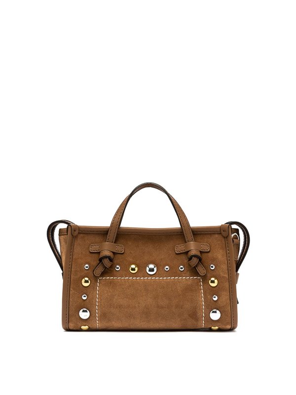 GIANNI CHIARINI: トートバッグ - トートバッグ - ブラウン