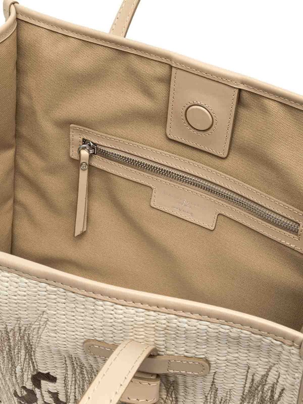 The Best Shops GIANNI CHIARINI: トートバッグ - トートバッグ - ベージュ
