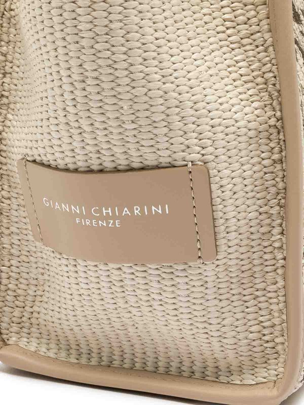 トートバッグ - ベージュ shop online: GIANNI CHIARINI