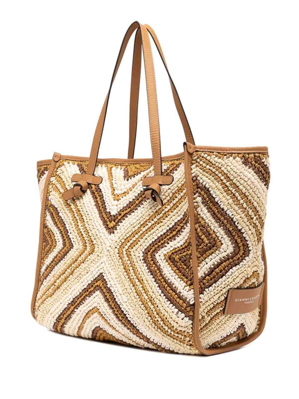 GIANNI CHIARINI: Handtaschen online - Shopper - Hellgelb