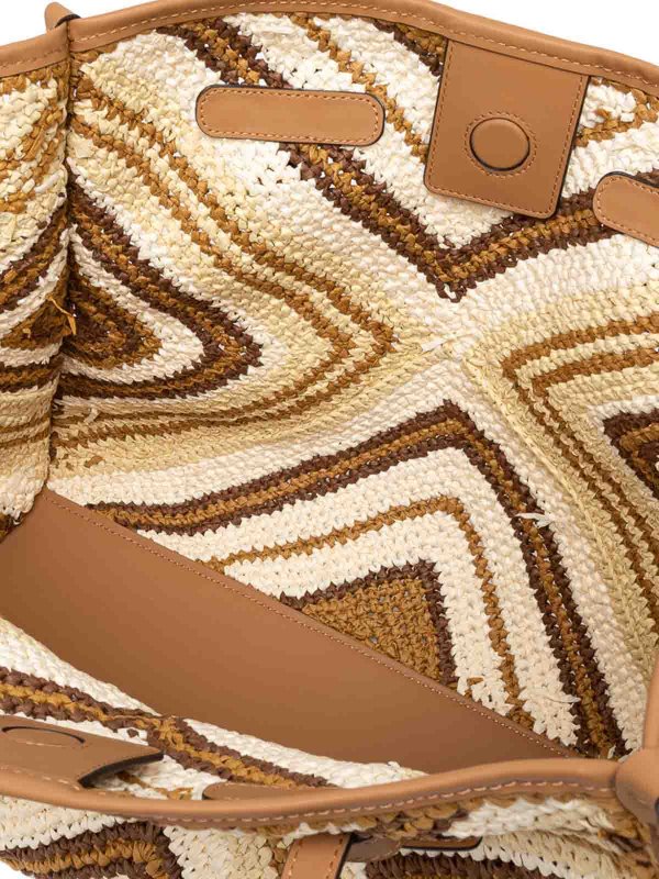 The Best Shops GIANNI CHIARINI: Handtaschen - Shopper - Hellgelb