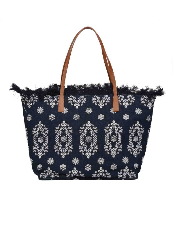 The Best Shops MC2 SAINT BARTH: Handtaschen - Shopper - Denim