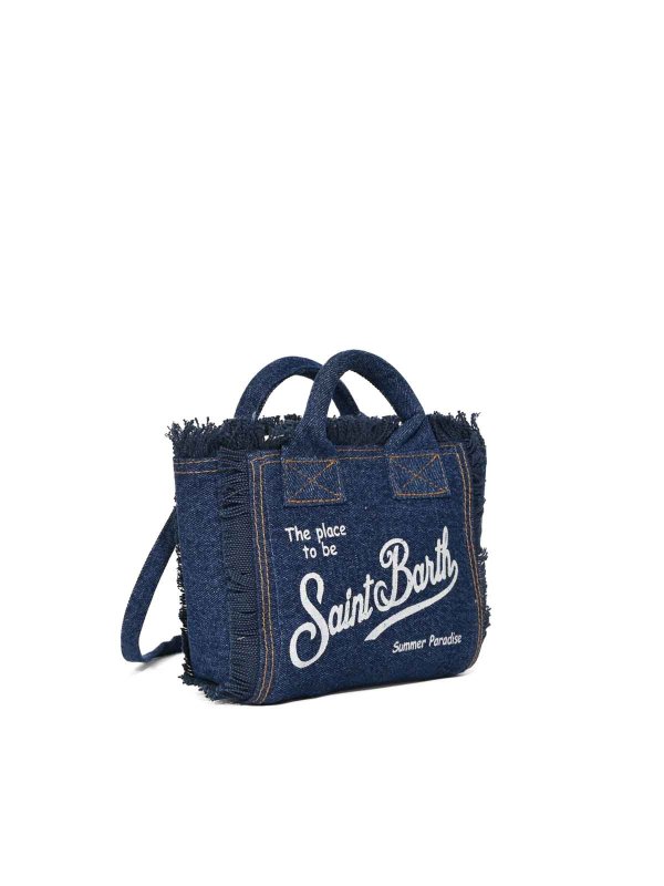 MC2 SAINT BARTH: Handtaschen online - Shopper - Denim