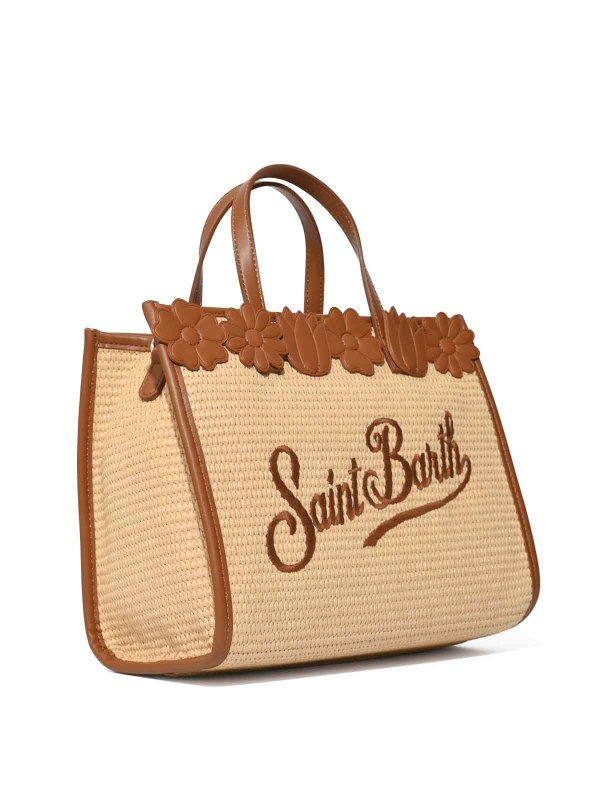MC2 SAINT BARTH: Sacs à main online - Sac Cabas - Jaune Clair