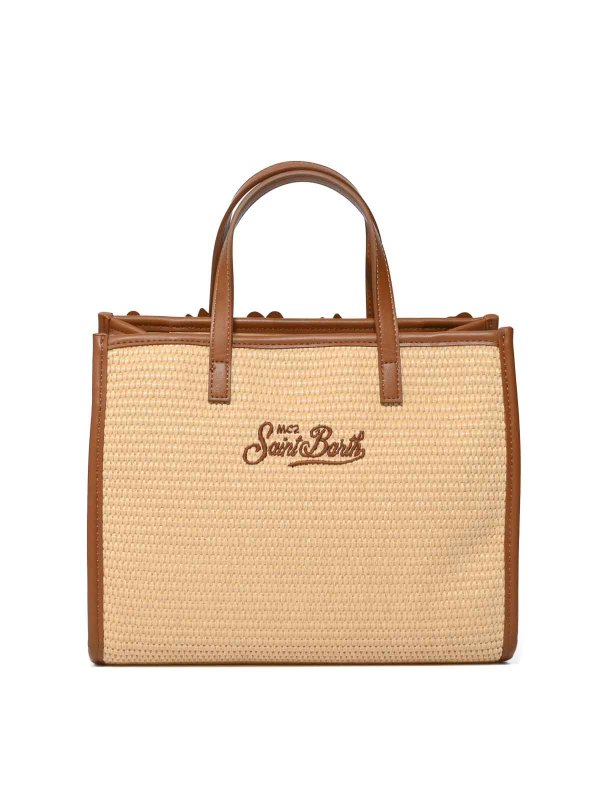 The Best Shops MC2 SAINT BARTH: Sacs à main - Sac Cabas - Jaune Clair