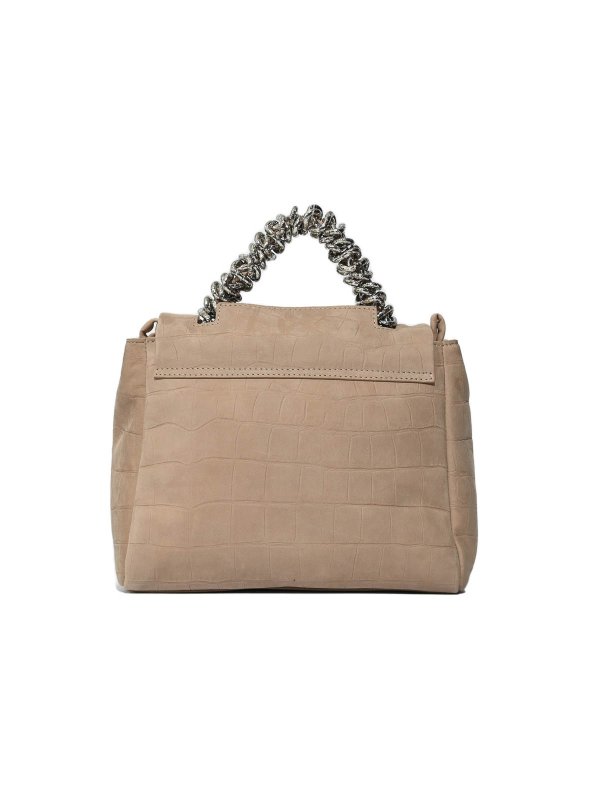The Best Shops ORCIANI: Handtaschen - Shopper - Dunkelbeige