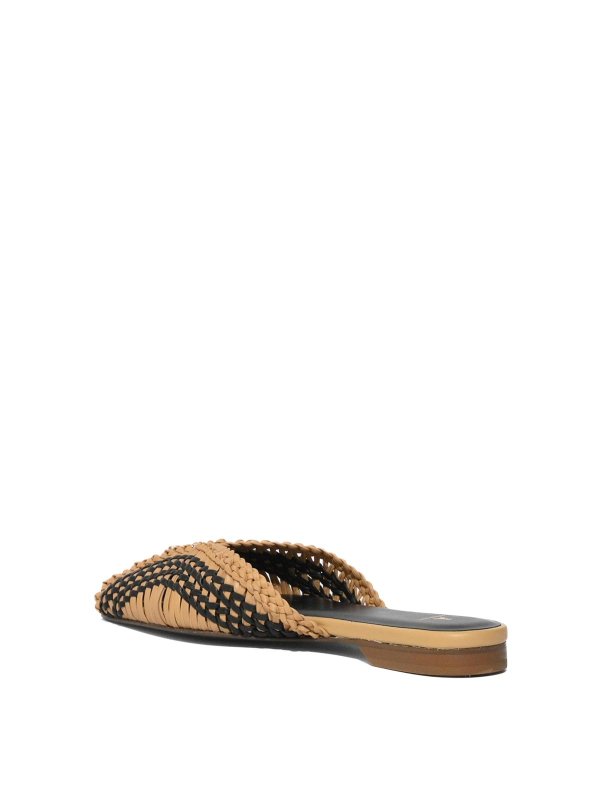 PATRIZIA PEPE: Zapatos chinelas online - Chinelas - Marrón