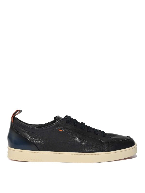 SANTONI: Sneaker - Sneaker - Blau