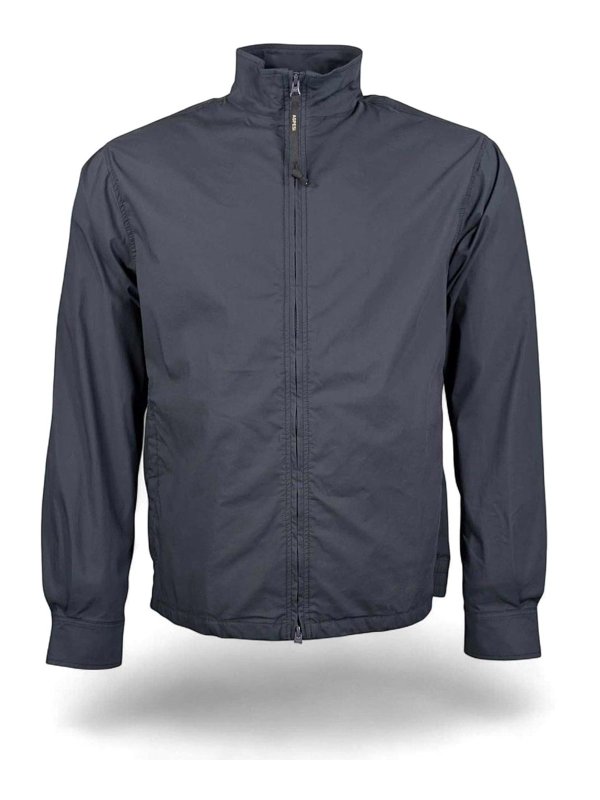 ASPESI: knee length coats - Blue jackets