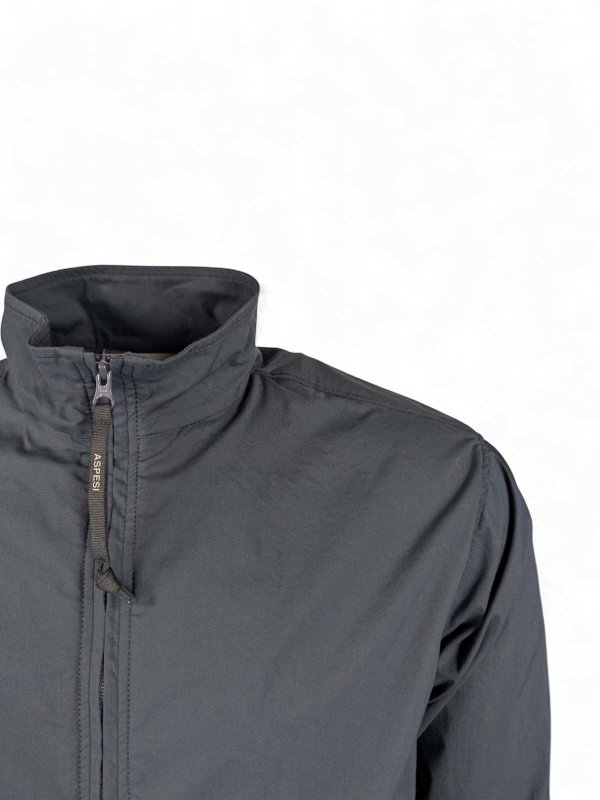 ASPESI: knee length coats online - Blue jackets