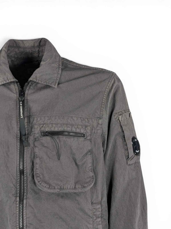 C.P. COMPANY: knee length coats online - Gray jackets