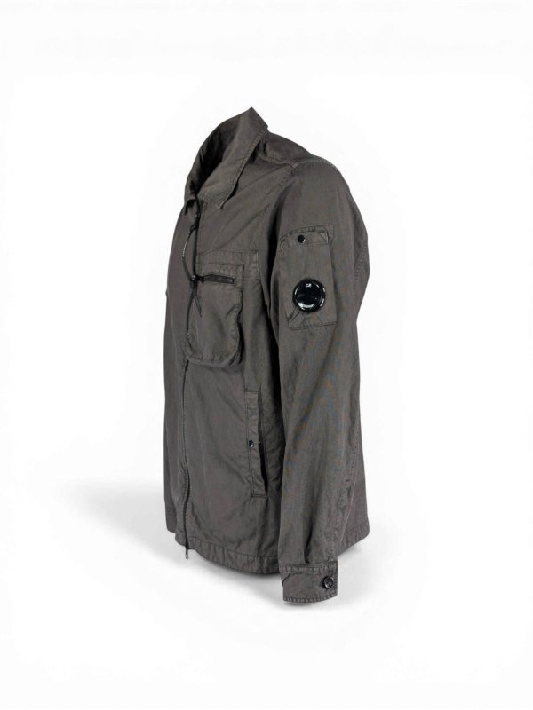 The Best Shops C.P. COMPANY: knee length coats - Gray jackets