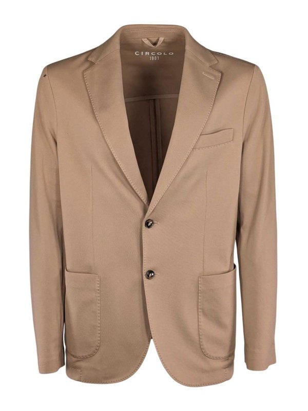 CIRCOLO 1901: Blazer - Blazer - Beige