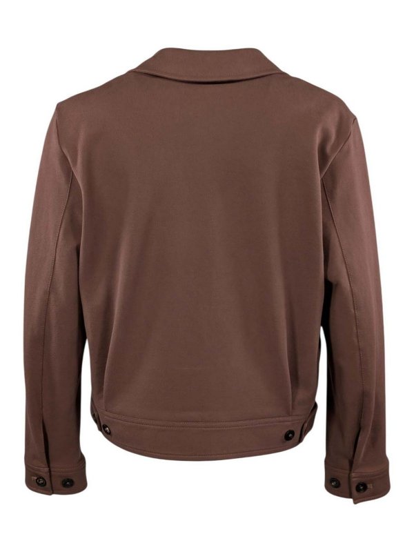 Brown jackets shop online: CIRCOLO 1901