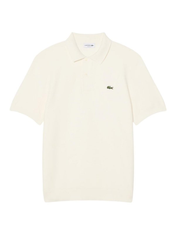 LACOSTE: Poloshirts - Poloshirt - Weiß
