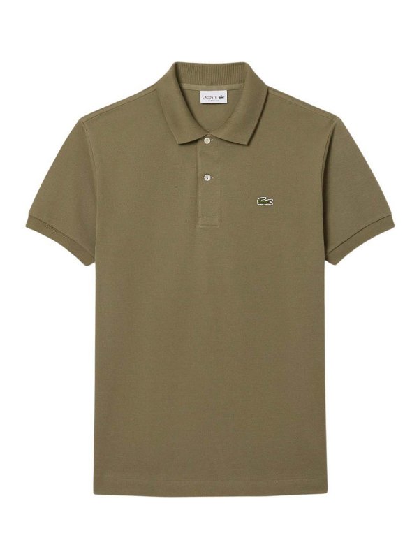 LACOSTE: polo - T-Shirt E Polo Khaki