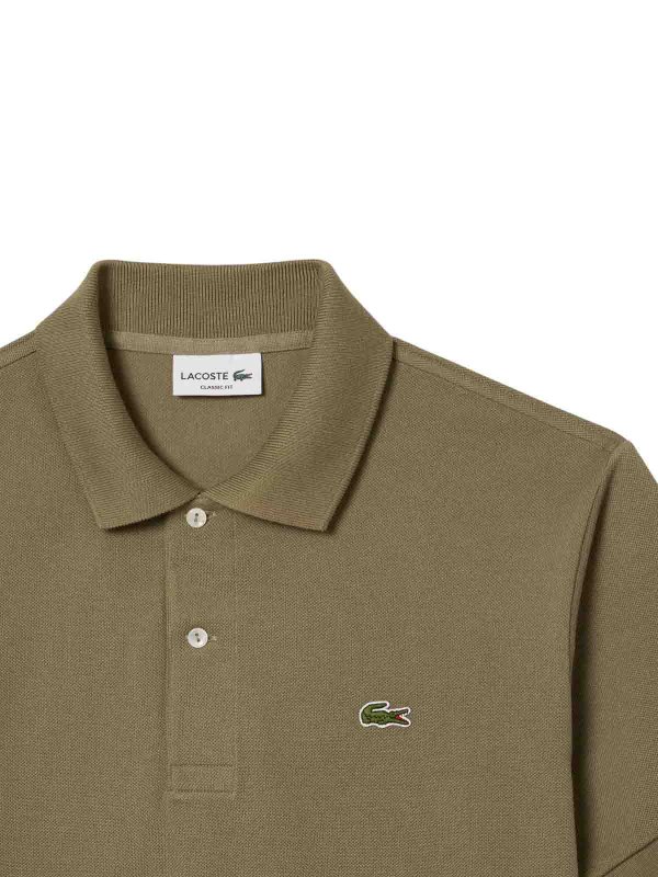 LACOSTE: polo online - T-Shirt E Polo Khaki