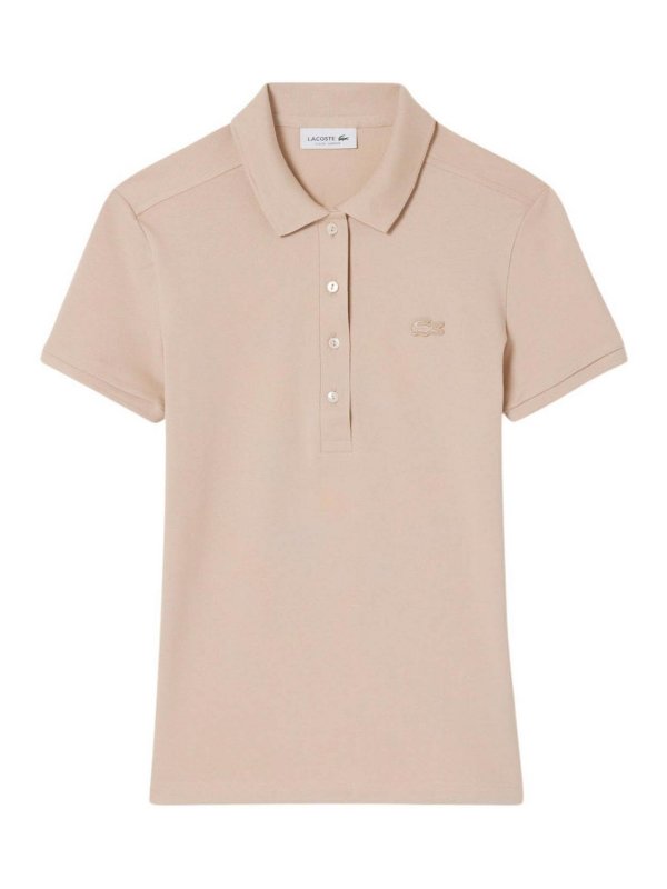 LACOSTE: Polos - Polo - Beis