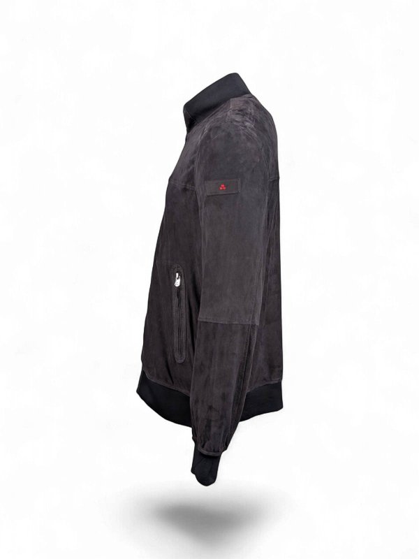 The Best Shops PEUTEREY: Lederjacken - Lederjacke - Blau