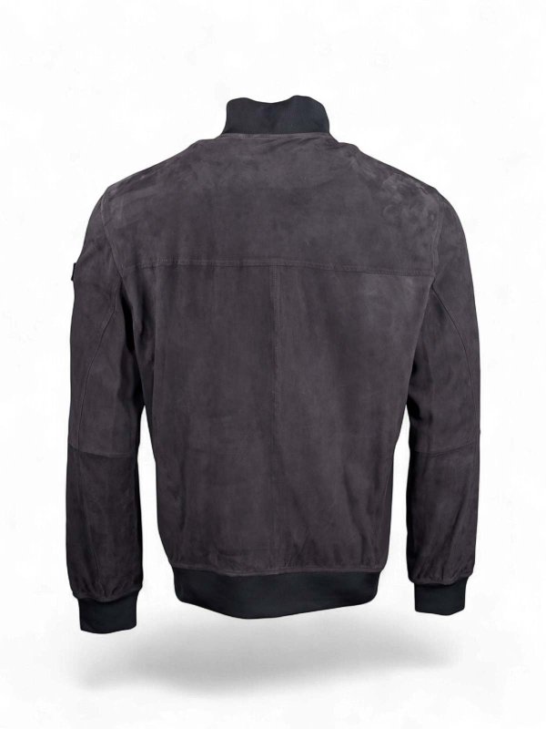 Lederjacke - Blau shop online: PEUTEREY