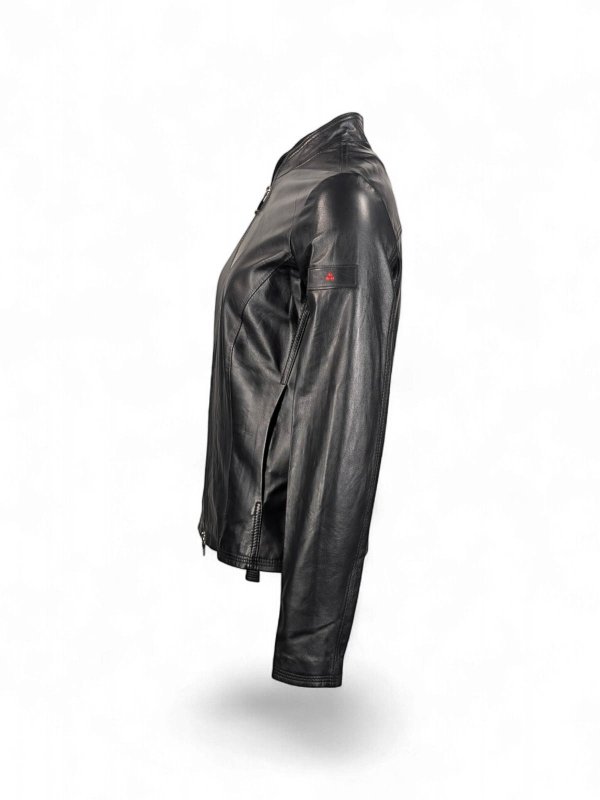 The Best Shops PEUTEREY: leather jacket - Black jackets