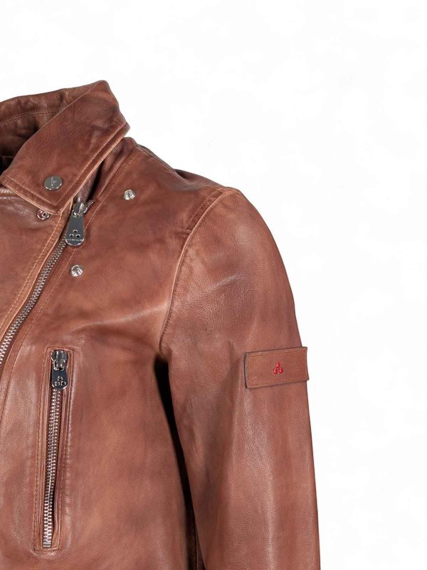 PEUTEREY: giacche in pelle online - Giacconi Marrone