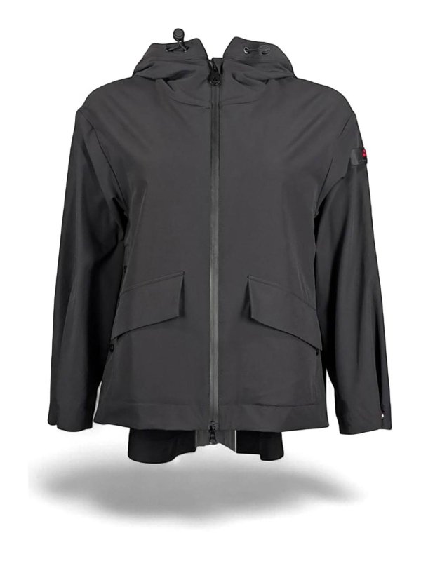 PEUTEREY: casual jackets - Black jackets