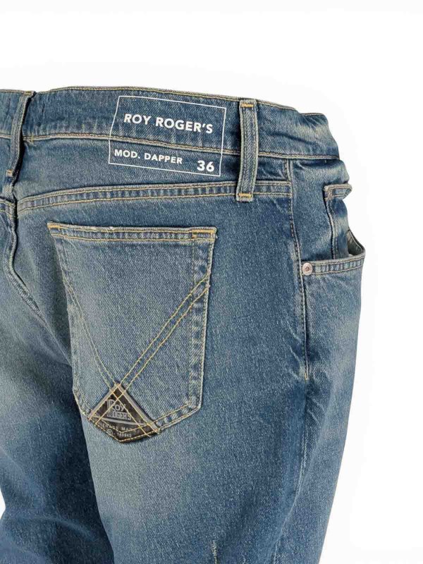 Vaqueros Rectos - Azul shop online: ROY ROGER