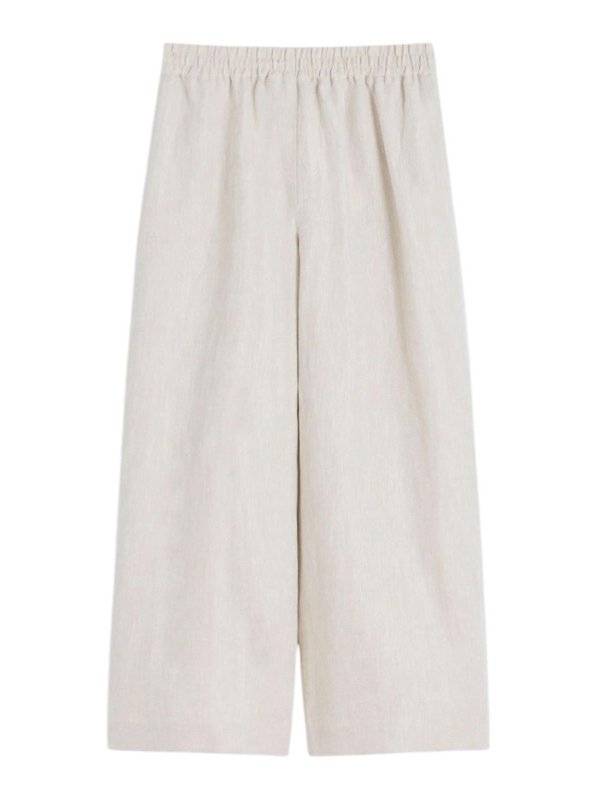 WEEKEND MAX MARA: casual trousers - Beige trousers
