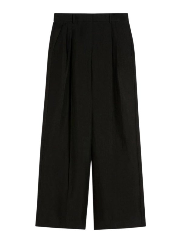 WEEKEND MAX MARA: casual trousers - Black Pants
