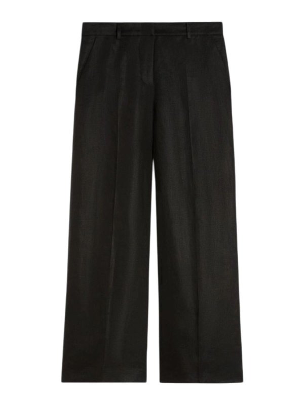 WEEKEND MAX MARA: casual trousers - Black Pants