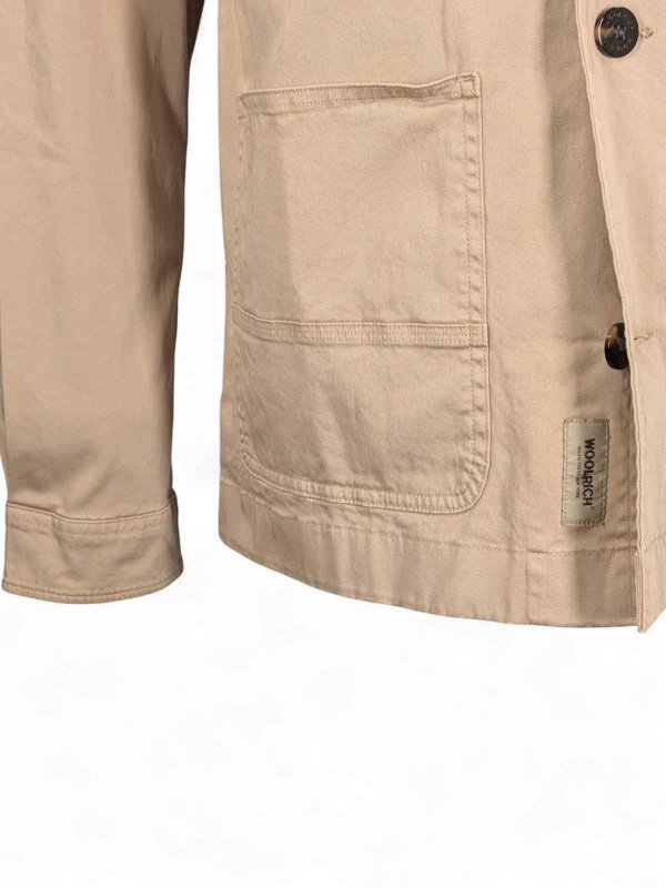 The Best Shops WOOLRICH: casual jackets - Beige jackets