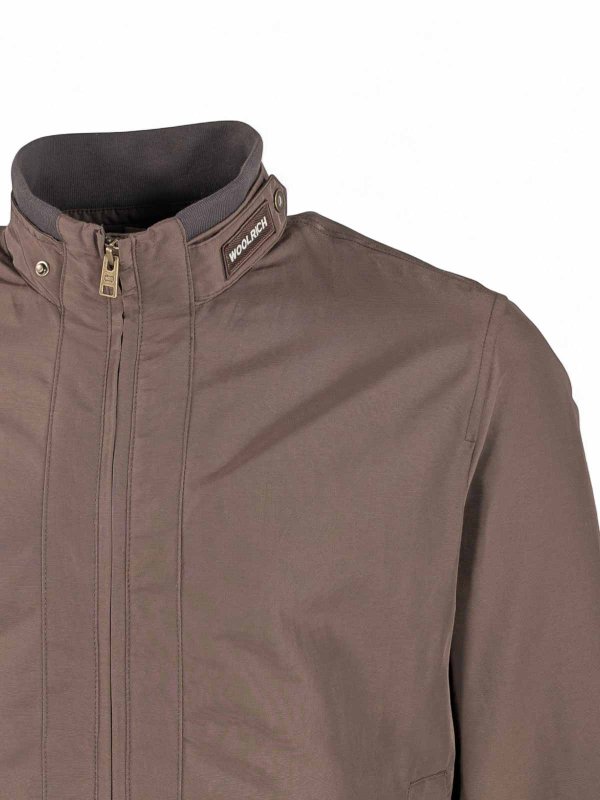 WOOLRICH: Chaquetas Bomber online - Chaqueta Bomber - Marrón